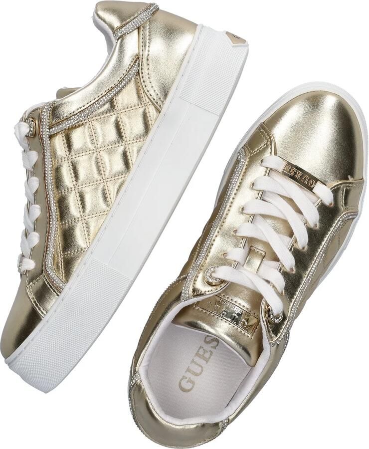 GUESS Geuss Gratea dames sneaker Goud - Foto 7