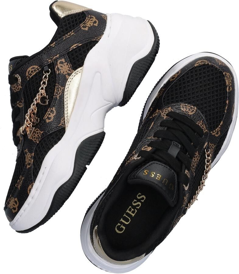 GUESS Dames Sneakers Zwart FLPHAR-FAL12 BLKBR Harpaa - Foto 4