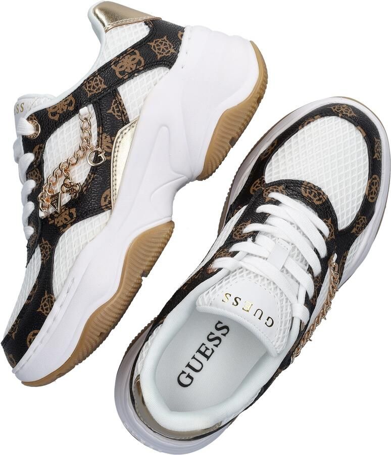 GUESS Dames Sneakers Wit FLPHAR-FAL12 WHIBR Harpaa - Foto 5