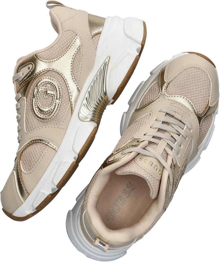 Guess Sneakers met contrastgarnering en logostitching model 'IBITHA' - Foto 8