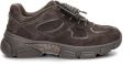 Guess Irrina Sneakers Van Echt Leer - Donkerbruin