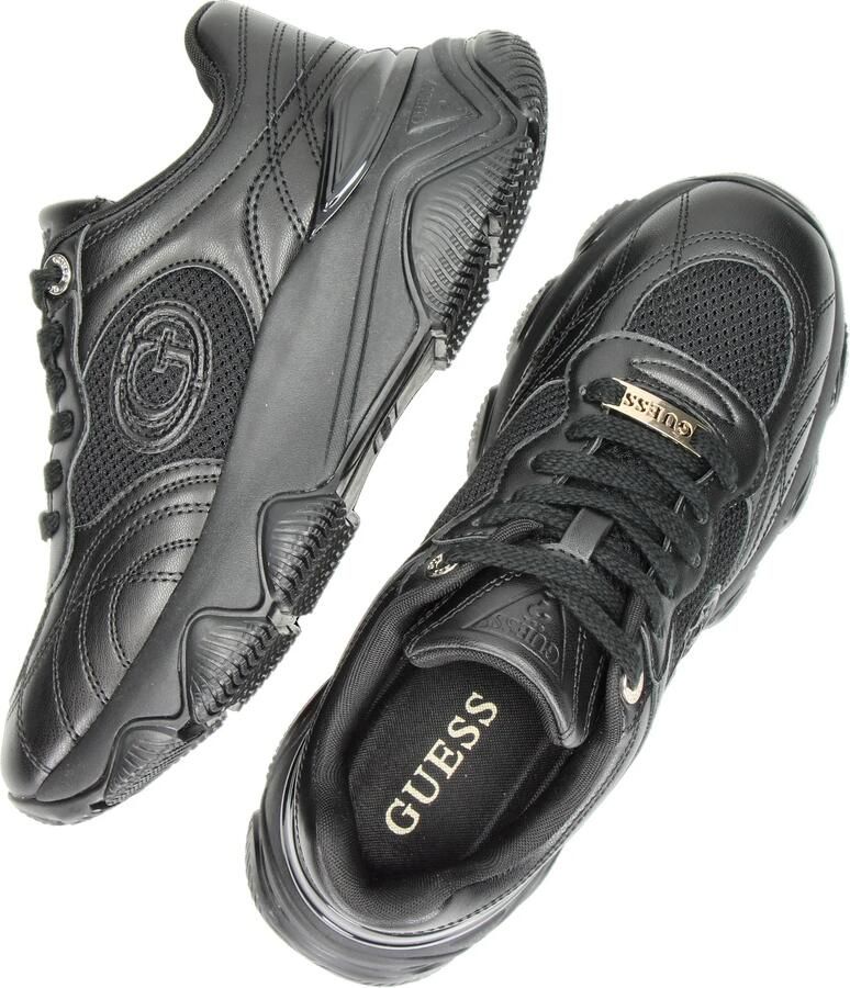 GUESS Morriz dames sneaker Zwart - Foto 3