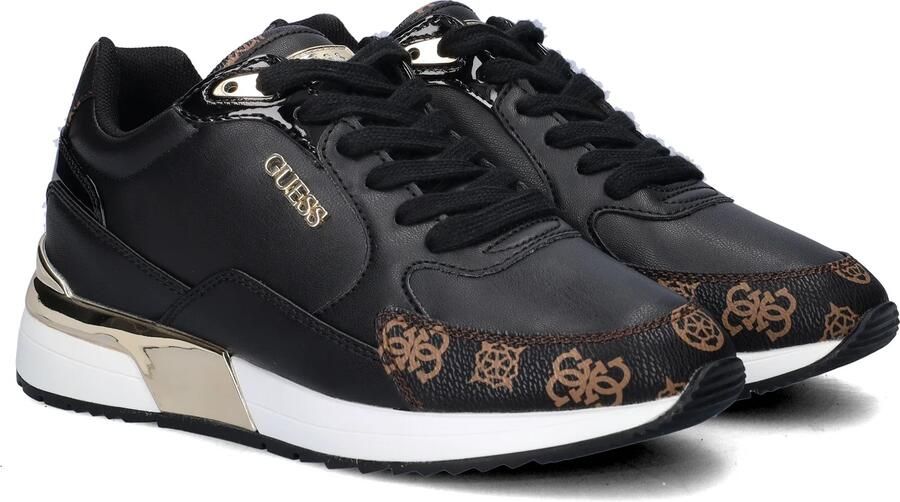 Guess Dames Sneakers Moxea Active Lady Zwart Bruin Multilogo Black Dames - Foto 10
