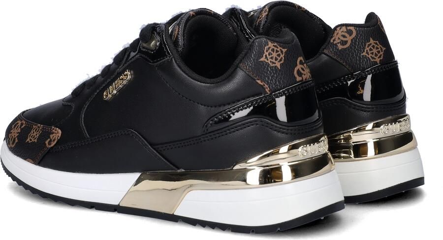 Guess Dames Sneakers Moxea Active Lady Zwart Bruin Multilogo Black Dames - Foto 11