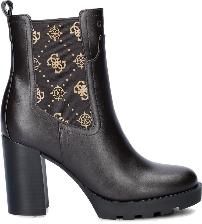 GUESS Nealle dames chelseaboot Zwart bruin