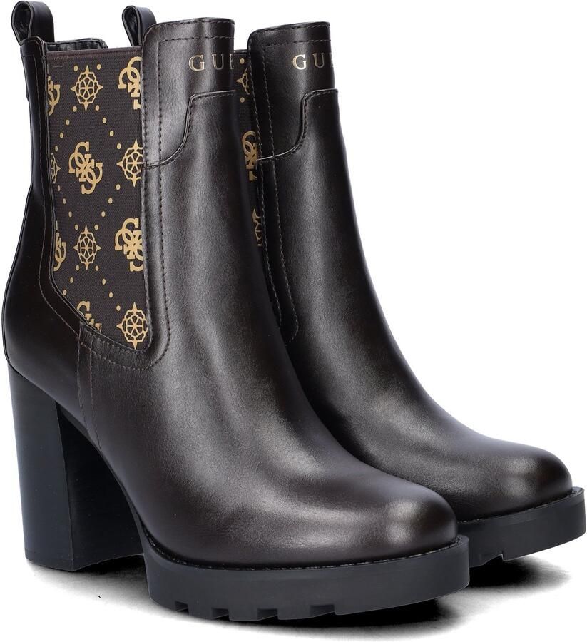 GUESS Nealle dames chelseaboot Zwart bruin - Foto 3