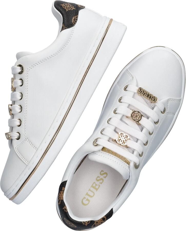 Guess Elegante witte sneakers voor vrouwen White Dames - Foto 7