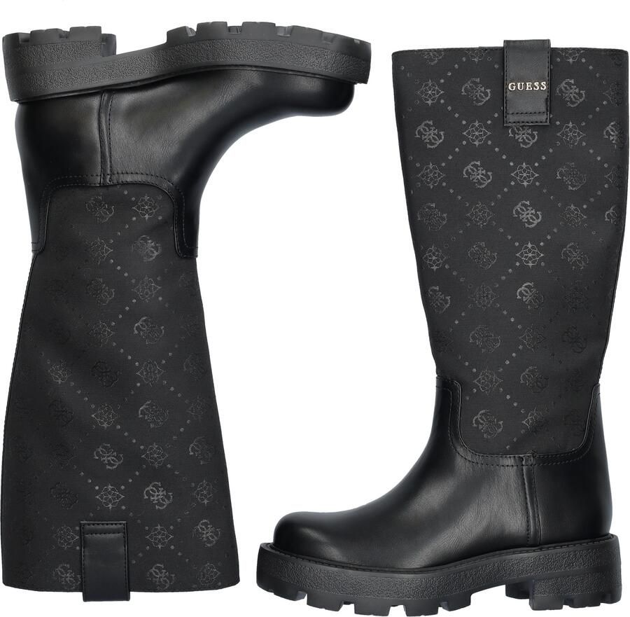 GUESS Dames Laars Zwart FLFYNNFAL11 Black Yannis - Foto 7