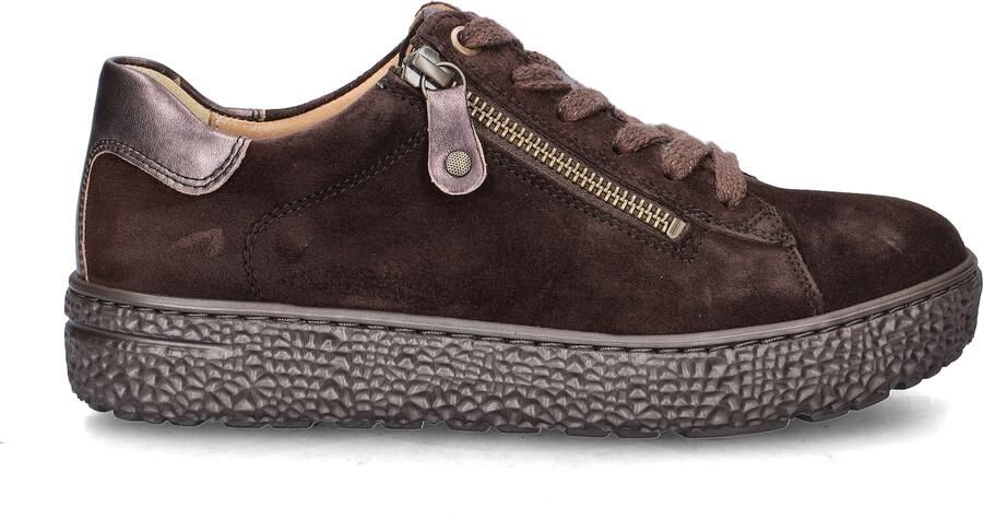 Hartjes 162.1417 34 77.38 H Sneakers Donker Bruin Suede Dames Donker Bruin - Foto 12