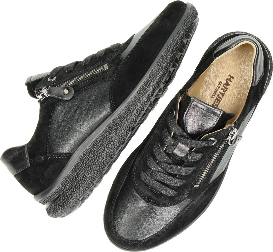 Hartjes 162.1617 31~~~~~~~~~~~~~~~~~~~ Dames veterschoenen Zwart - Foto 7