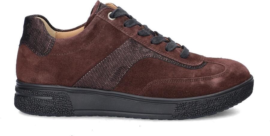 Hartjes 162.2702 34 78.78 Sophie Sneakers Bruin Suede Dames Breedtemaat H Bruin - Foto 3