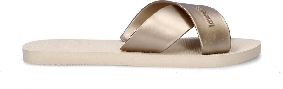 Havaianas HAV. AQUA METALLIC BEIGE Dames Slippers beige - Foto 4