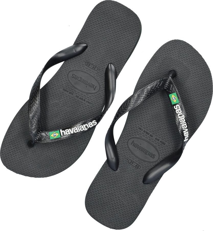 Havaianas Teenslippers Brasil Logo zomerschoen slippers poolslides met logo-opschrift - Foto 3