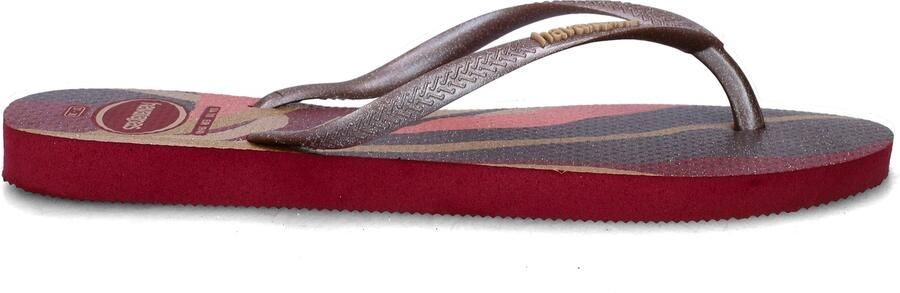 Havaianas Slim Palette Flow Flip Flops Dames Roze- Dames Roze - Foto 6