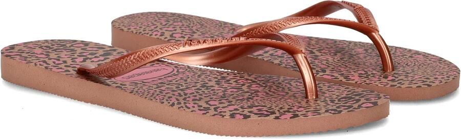 Havaianas Slim Animals teenslippers paars Meisjes Rubber 29 30 - Foto 7