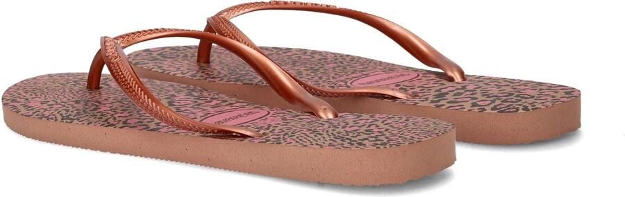 Havaianas Slim Animals teenslippers paars Meisjes Rubber 29 30 - Foto 6