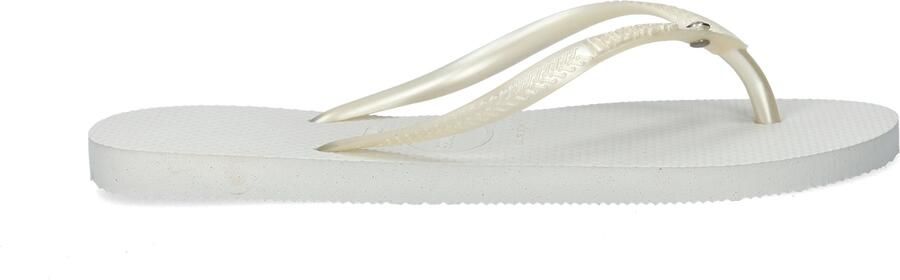 Havaianas Slim Crystal Swarovski Flip Flops Dames Wit- Dames Wit - Foto 2