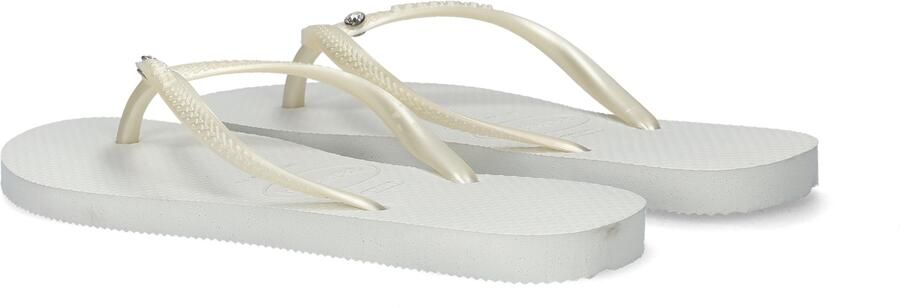 Havaianas Slim Crystal Swarovski Flip Flops Dames Wit- Dames Wit - Foto 5