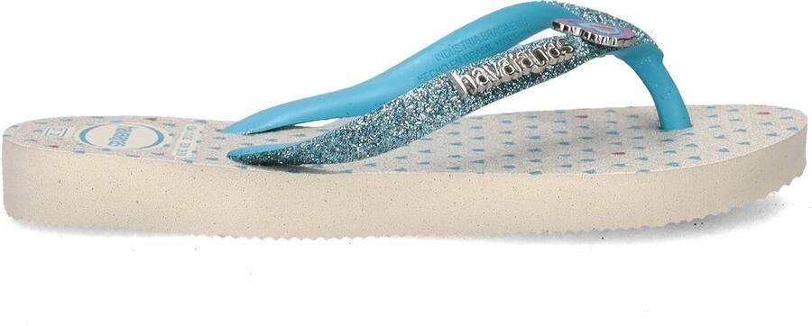 Havaianas HAV. KIDS SLIM GLITTER II BEIGE Meisjes Slippers beige - Foto 9
