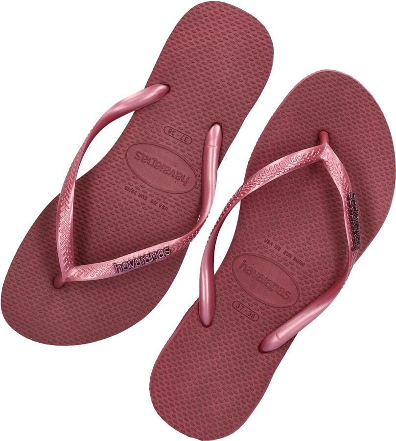 Havaianas HAV. SLIM LOGO METALLIC AMARANTH Dames Slippers amaranth - Foto 9