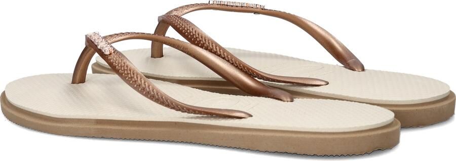 HAVAIANAS Teenslippers Dames Slim Point Maat: 37 38 Materiaal: Rubber Kleur: Beige - Foto 7
