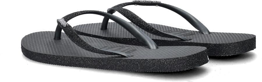 HAVAIANAS Teenslippers Dames Slim Sparkle Ii Maat: 37 Materiaal: Rubber Kleur: Zwart - Foto 14