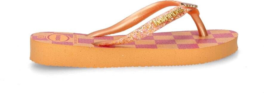 Havaianas Kids slim glitter tr slippers