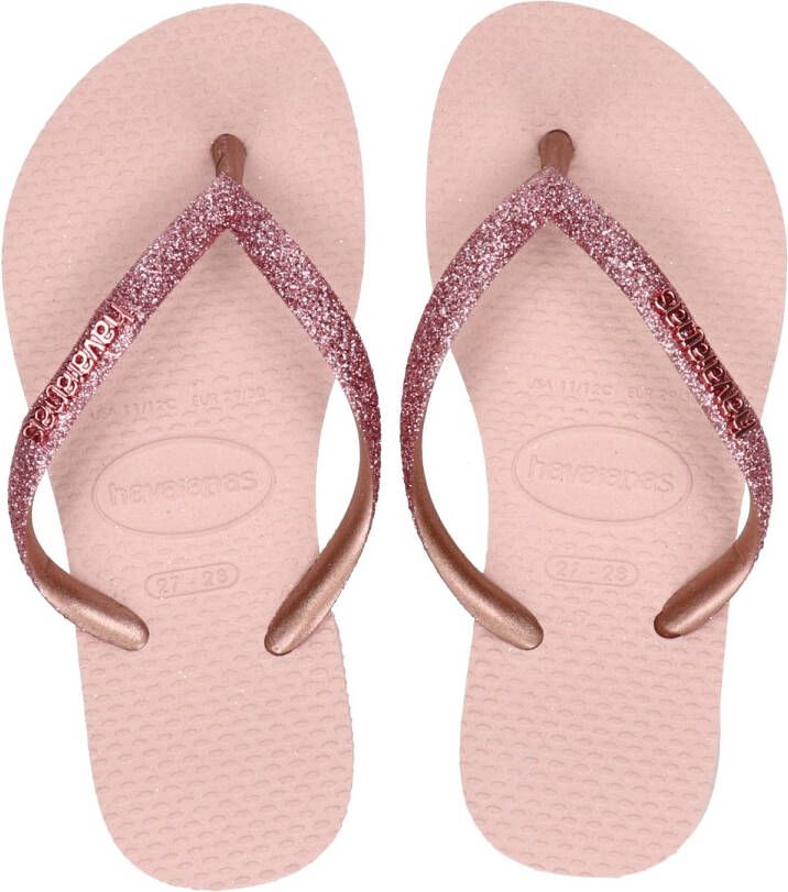 Havaianas Slim Glitter Dames Slippers Ballet Rose - Foto 4