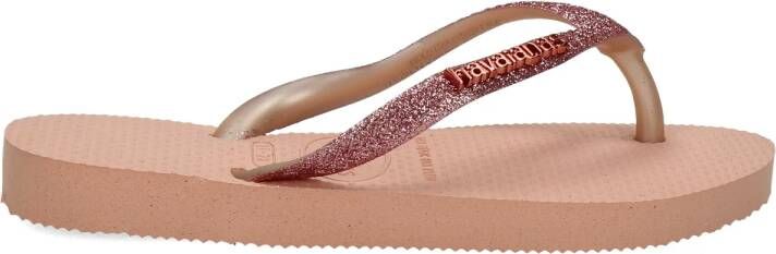 Havaianas Kids Slim Shiny Glitter slippers