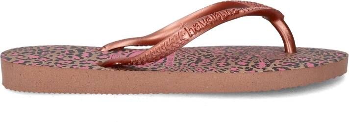 Havaianas Slim Animals teenslippers paars Meisjes Rubber 29 30 - Foto 5