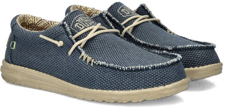 Hey Dude HEYDUDE Wally Braided Heren Instappers Blue Night Blauw HD40003-4NM - Foto 11