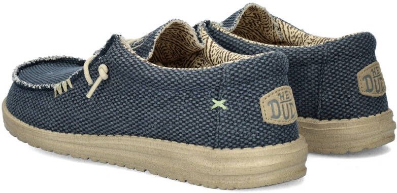 Hey Dude HEYDUDE Wally Braided Heren Instappers Blue Night Blauw HD40003-4NM - Foto 12