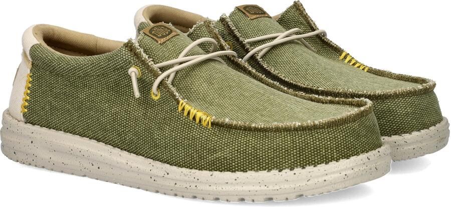 Hey Dude Stijlvolle Sneakers voor Mannen en Vrouwen Green Heren - Foto 5