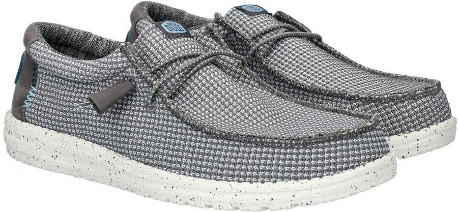 Hey Dude Sportieve Mesh Mocassin Schoenencollectie Gray Heren - Foto 5