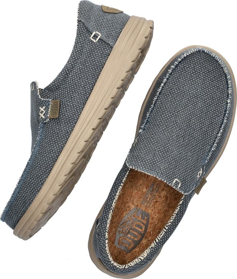 Hey Dude HEYDUDE Mikka Braided Heren Instappers Deep Blue Blauw HD40124-4NL - Foto 12