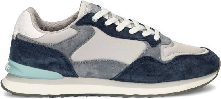 THE HOFF BRAND Lage Sneakers Heren Alberobello Suède Blauw