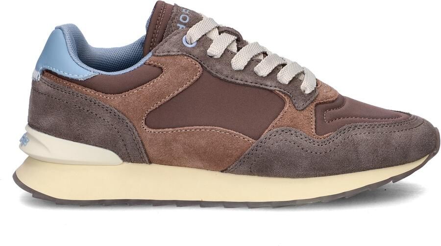 THE HOFF BRAND Lage Sneakers Amsterdam Maat: 36 Materiaal: Suède Kleur: Bruin - Foto 5