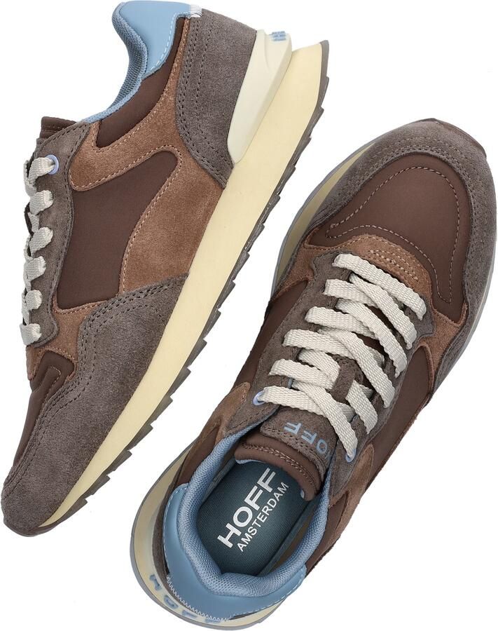 THE HOFF BRAND Lage Sneakers Amsterdam Maat: 36 Materiaal: Suède Kleur: Bruin - Foto 6