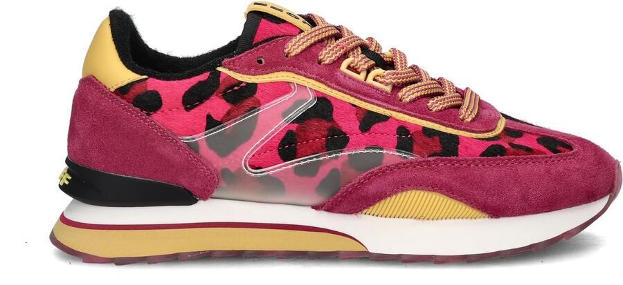 THE HOFF BRAND Lage Sneakers Dames Pink Lady Maat: 38 Materiaal: Suède - Foto 3