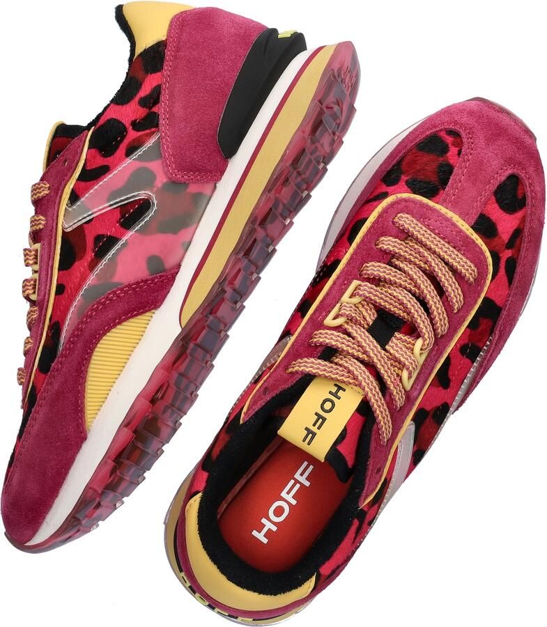 THE HOFF BRAND Lage Sneakers Dames Pink Lady Maat: 38 Materiaal: Suède - Foto 4