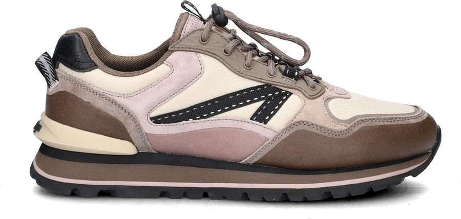 THE HOFF BRAND Lage Sneakers Heren City Off Road Maat: 41 Materiaal: Leer Kleur: Grijs - Foto 3