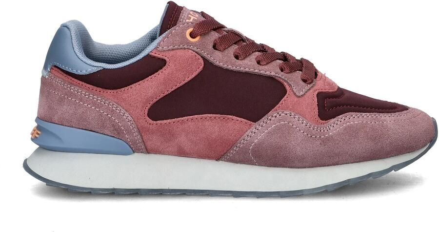 THE HOFF BRAND Lage Sneakers Dames Copenhagen Maat: 38 Materiaal: Suède Kleur: Rood - Foto 3