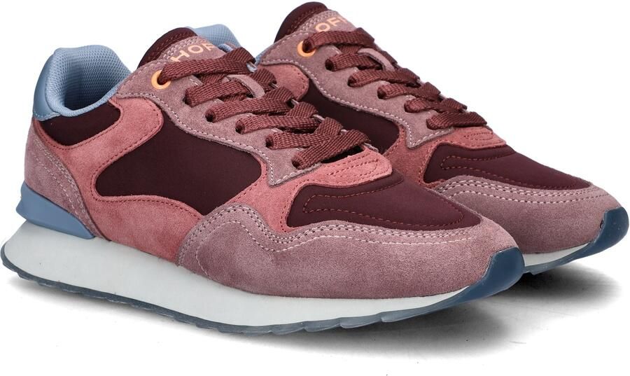 THE HOFF BRAND Lage Sneakers Dames Copenhagen Maat: 38 Materiaal: Suède Kleur: Rood - Foto 5