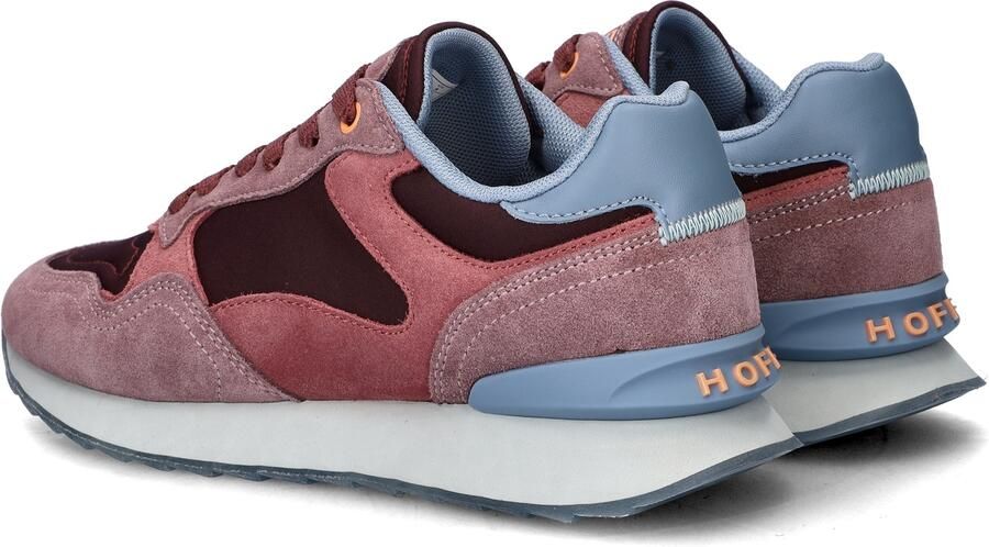 THE HOFF BRAND Lage Sneakers Dames Copenhagen Maat: 38 Materiaal: Suède Kleur: Rood - Foto 6