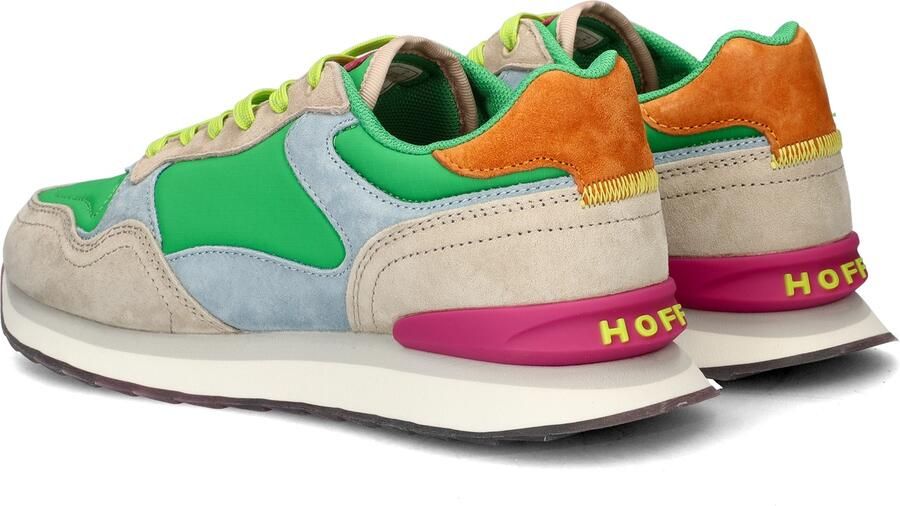 THE HOFF BRAND Lage Sneakers Dames Gold Coast Nubuck Groen - Foto 9