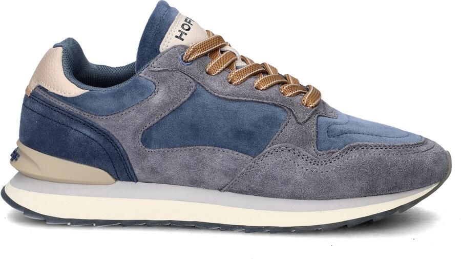 THE HOFF BRAND Lage Sneakers Dames Miami Maat: 36 Materiaal: Suède Kleur: Blauw - Foto 5