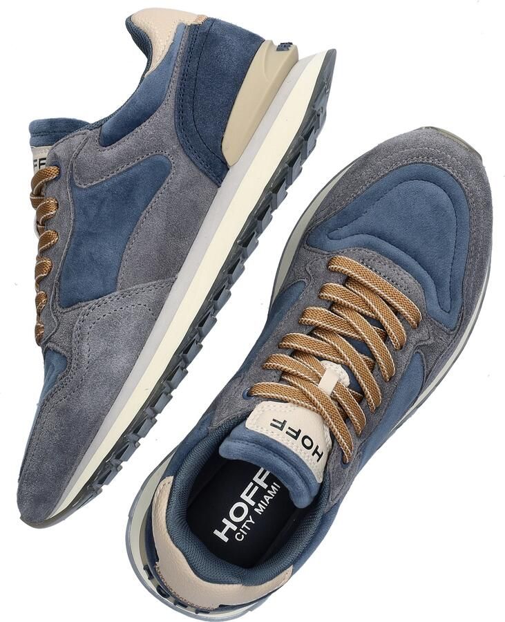 THE HOFF BRAND Lage Sneakers Dames Miami Maat: 36 Materiaal: Suède Kleur: Blauw - Foto 6
