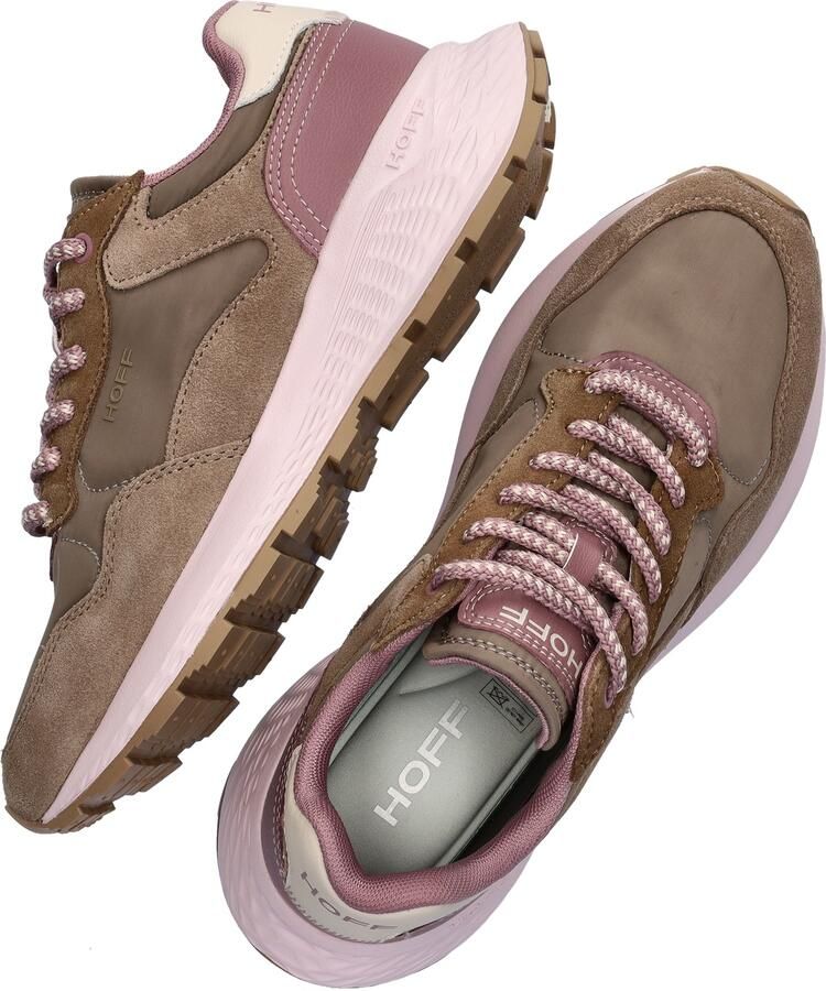 THE HOFF BRAND Lage Sneakers Dames Budapest Ii Maat: 37 Materiaal: Suède Kleur: Beige - Foto 6