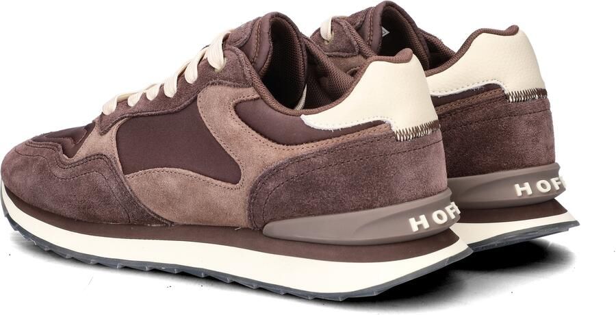 THE HOFF BRAND Lage Sneakers Heren Munich Maat: 43 Materiaal: Suède Kleur: Bruin - Foto 6