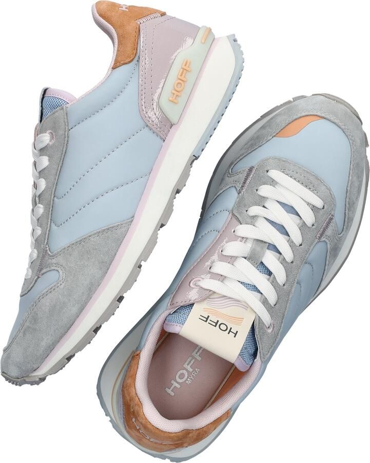 THE HOFF BRAND Lage Sneakers Dames Myra Maat: 37 Materiaal: Suède Kleur: Blauw - Foto 4